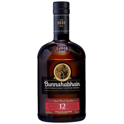 Bunnahabhain 12 Year Old Single Malt Scotch Whisky 750ml