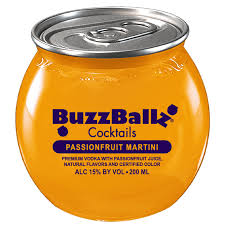 BuzzBallz Passionfruit Martini Cocktail 200ml