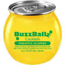 Buzz Ballz Pineapple Jalapeno Cocktail 200ml