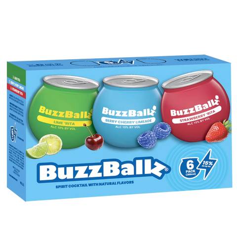 Buzz Ballz Variety Pack Bundle 6-Pack