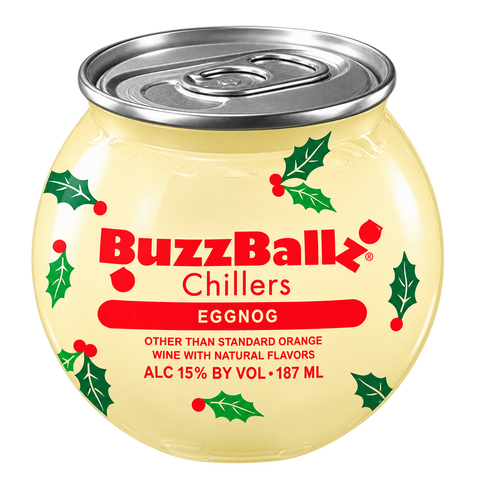 BuzzBallz Chiller Egg Nog Cocktail 187ml