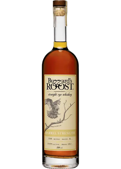 Buzzard's Roost Barrel Strength Straight Rye Whiskey 750ml