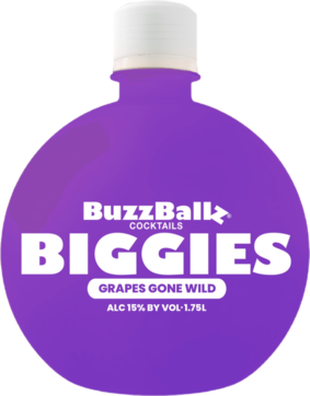 Buzzballz Biggies Grapes Gone Wild 1.75Lt