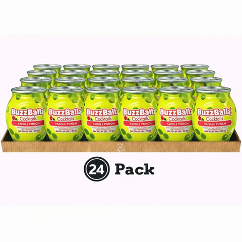 Buzzballz Pickleball Paddle Punch 200ml 24-Pack