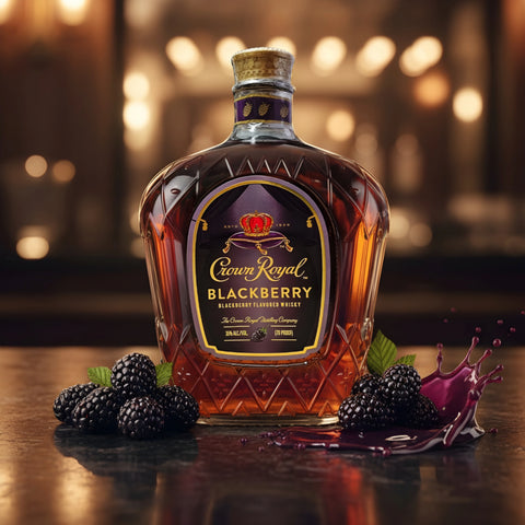 Crown Royal Limited Edition Blackberry Flavored Whisky 750ml