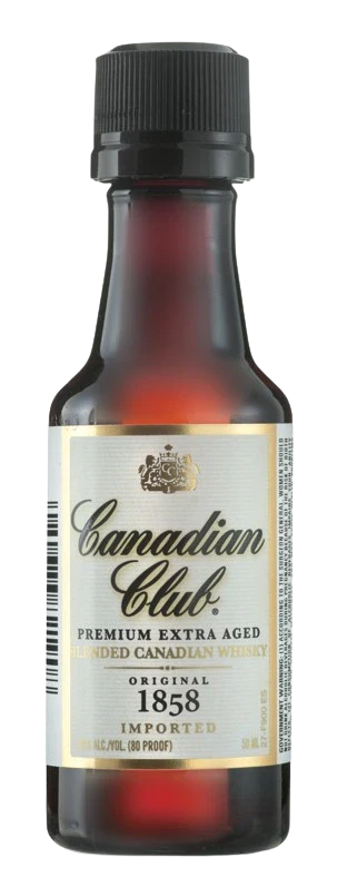 Canadian Club 1858 Premium Blended Canadian Whisky 50ml