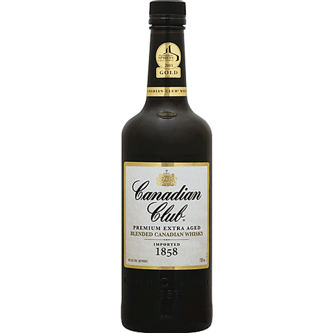 Canadian Club 1858 Premium Blended Canadian Whisky 750ml