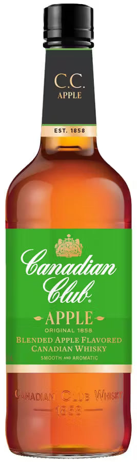 Canadian Club Apple Flavored Whisky 750ml