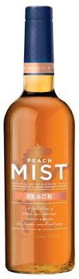 Canadian Mist Peach Liqueur Blended with Canadian Whisky 750ml