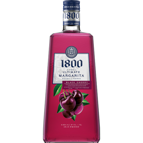 Casa Cuervo 1800 Ultimate Margarita Black Cherry Cocktail 1.75Lt