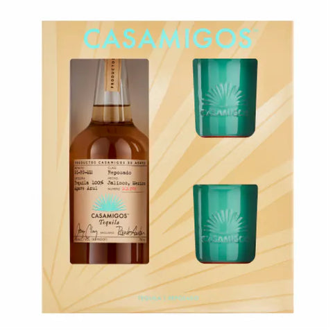 Casamigos Reposado Tequila with Ceramic Tumblers 750ml