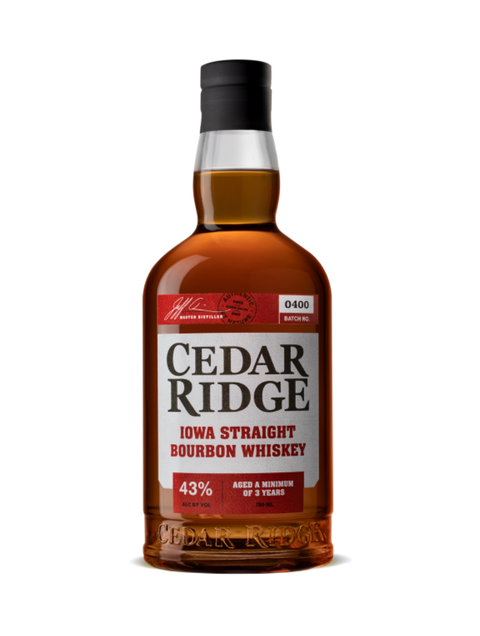 Cedar Ridge Distillery Straight Bourbon Whiskey 750ml