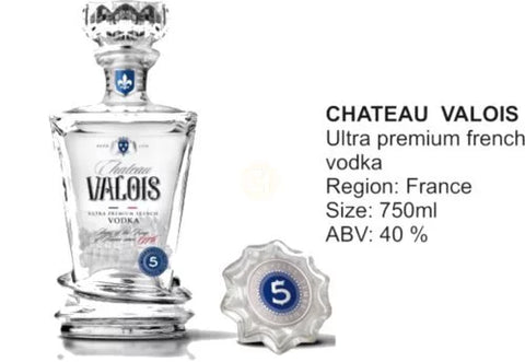 Chateau Valois Ultra Premium French Vodka 750ml
