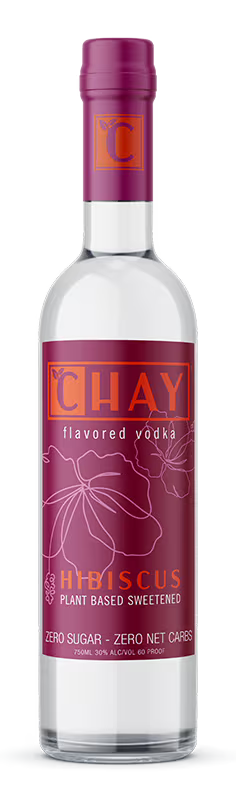 Chay Hibiscus Zero Sugar Infused Vodka 750ml