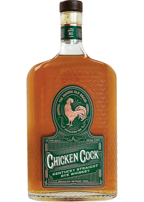 Chicken Cock Kentucky Straight Rye Whiskey 750ml