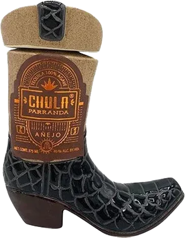 Chula Parranda Extra Anejo Ceramic Boot Tequila 750ml