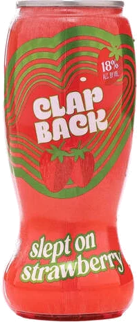 Clapback Slept on Strawberry 375ml