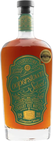 Cooperstown Select Straight Rye Whiskey 750ml