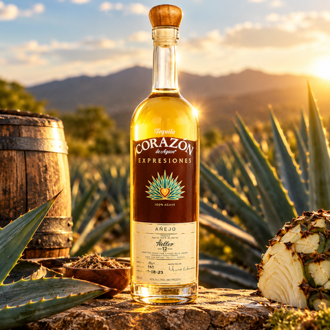 Corazon de Agave Expresiones Weller 12 Barrel Finished Anejo Tequila 750ml