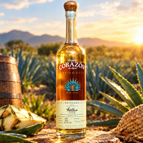 Corazon de Agave Expresiones Weller C.Y.P.B. Reposado Tequila  750ml