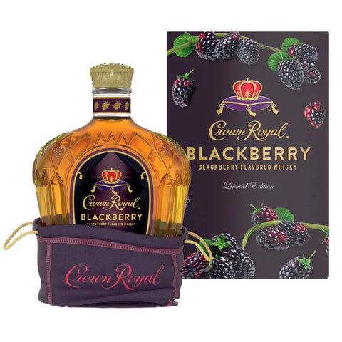 Crown Royal Limited Edition Blackberry Flavored Whisky 750ml
