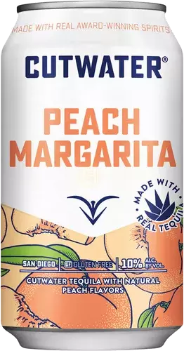 Cutwater Spirits Peach Margarita Can 12-Oz