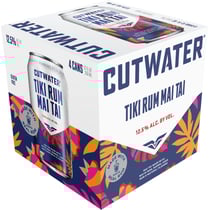 Cutwater Spirits Tiki Rum Mai Tai 4-Pack Can