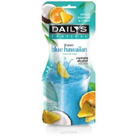 Daily's Frozen Blue Hawaiian Cocktail Pouch 10-Oz