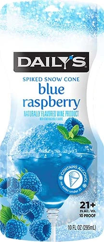 Daily's Frozen Blue Raspberry Cocktail Pouch 10-Oz