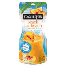 Daily's Frozen Peach on the Beach Cocktail Pouch 10-Oz