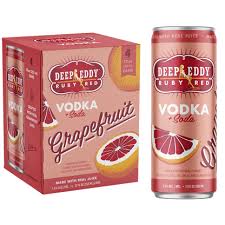 Deep Eddy Ruby Red Grapefruit Vodka & Soda 4-Pack