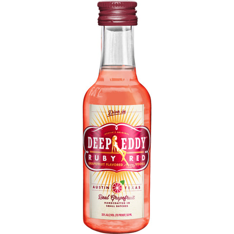 Deep Eddy Ruby Red Real Grapefruit Vodka 50ml