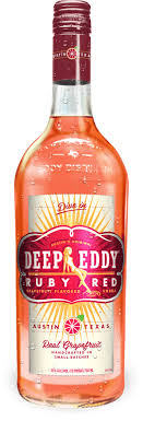 Deep Eddy Ruby Red Real Grapefruit Vodka 750ml