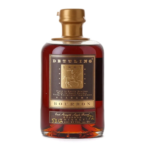 Dettling 1867 Cask Strength Single Barrel by BC Merchant, IL Small Batch Straight Bourbon Whiskey 750ml