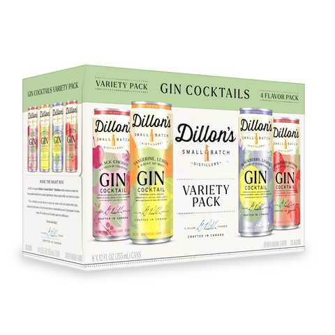 Dillon's Gin Cocktail Variety 8-Pack