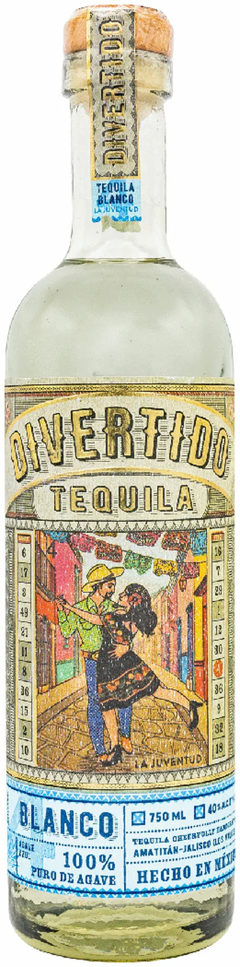 Divertido Blanco Tequila 750ml
