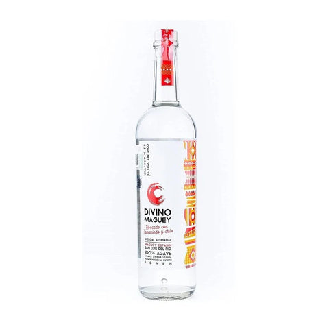 Divino Maguey Espadin Abocado Tamarindo y Chile Joven Mezcal 750ml