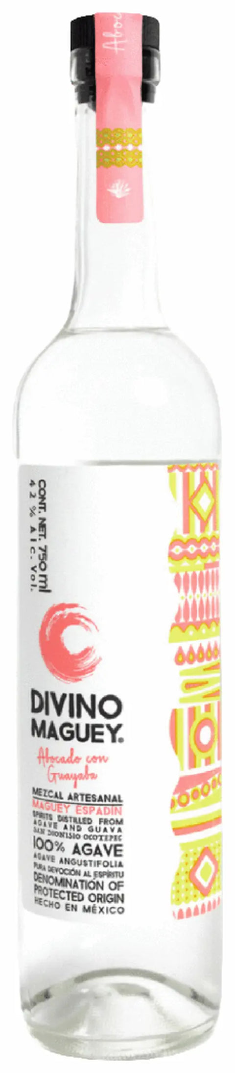 Divino Maguey Espadin con Guayaba Agave Spirit 750ml