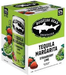 Dogfish Head Strawberry Lime Tequila Margarita 4-Pack Can