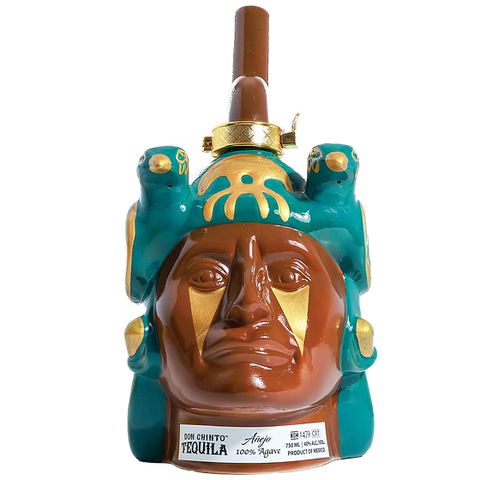 Don Chinto Aztec Head Anejo Tequila 750ml