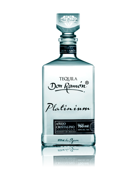 Don Ramon Platinum Anejo Cristalino Tequila 750ml