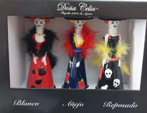 Dona Celia Tequila Gift Set 3-Pack