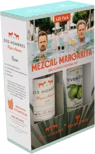 Dos Hombres Mezcal Artesanal Joven Espadin W Fever Tree Classic Margarita 750ml