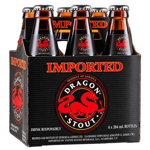Dragon Stout Jamaican Beer 9.6-Oz Bottle 6-Pack
