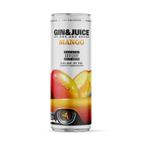 Dre & Snoop Mango Gin & Juice  355ml
