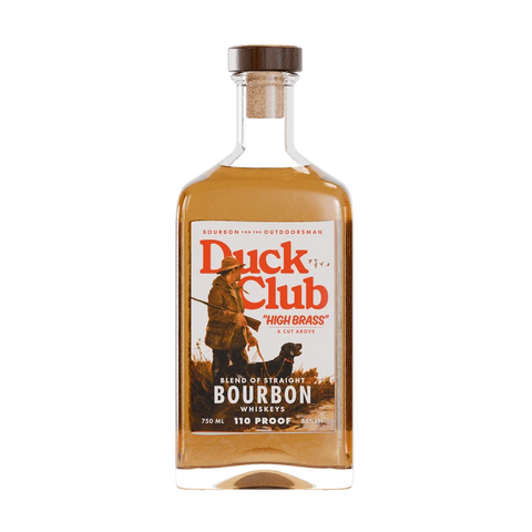 Duck Club High Brass 110 Proof Bourbon Whiskey 750ml