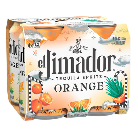El Jimador Orange Tequila Spritz 4-Pack