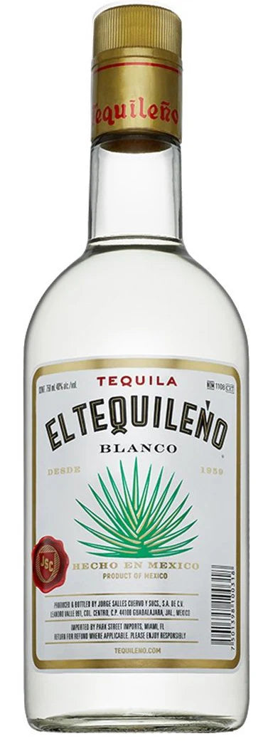 El Tequileno Blanco Tequila 750ml