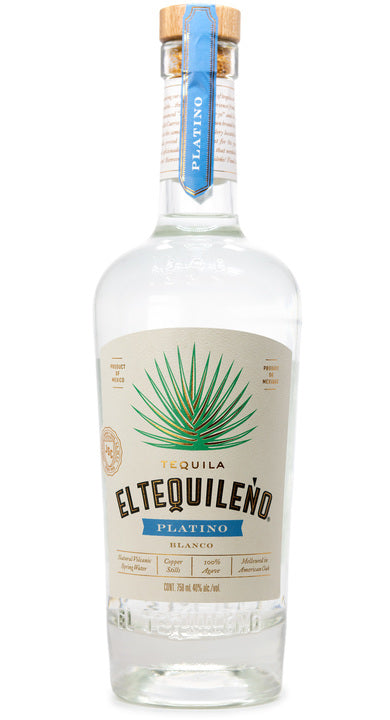 El Tequileno Platino Blanco Tequila 375ml