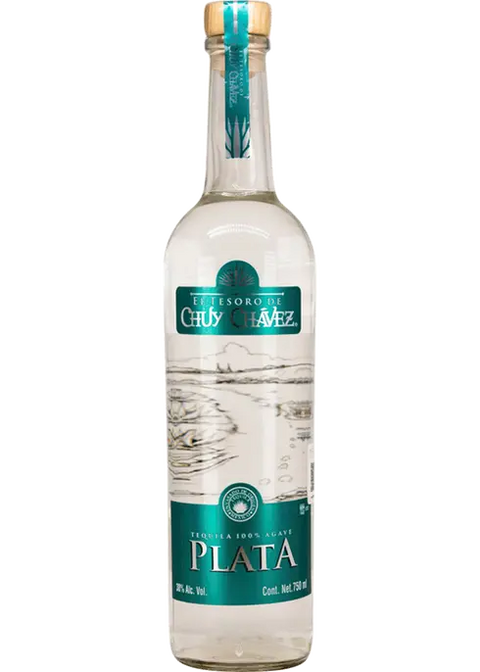 El Tersoro De Chuy Chavez Plata Tequila 750ml
